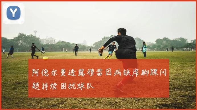 阿德尔曼透露穆雷因病缺席脚踝问题持续困扰球队