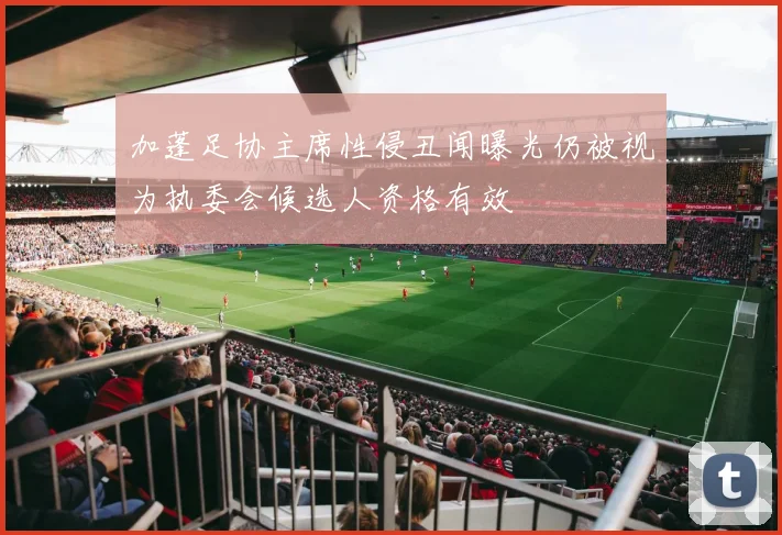 加蓬足协主席性侵丑闻曝光仍被视为执委会候选人资格有效